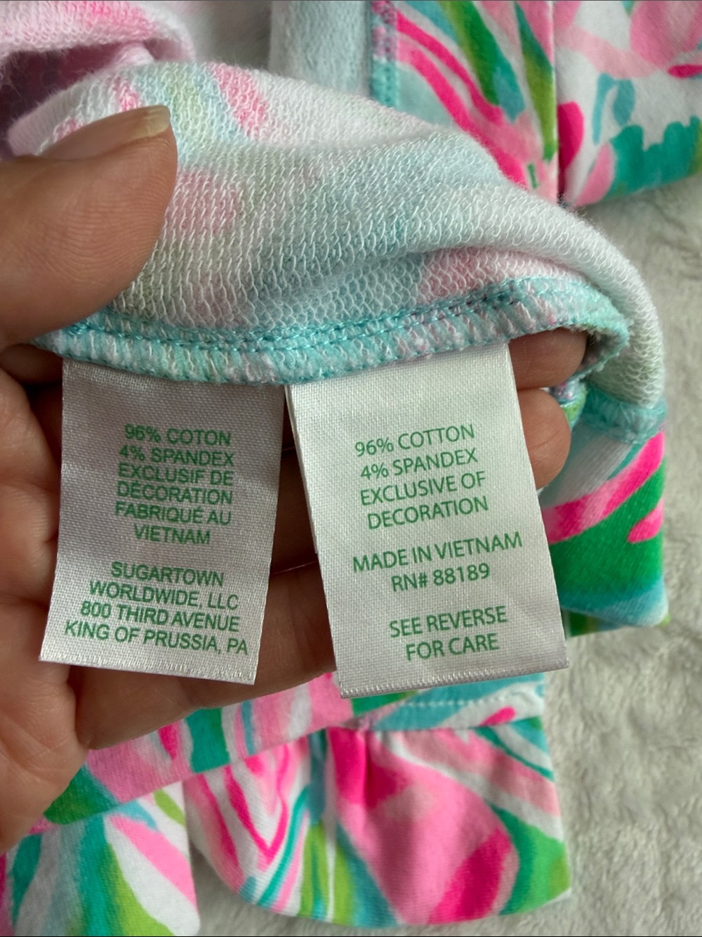 Lilly Pulitzer Romee Multi Croc My World Pattern Wrap Dress - Picture 9 of 10